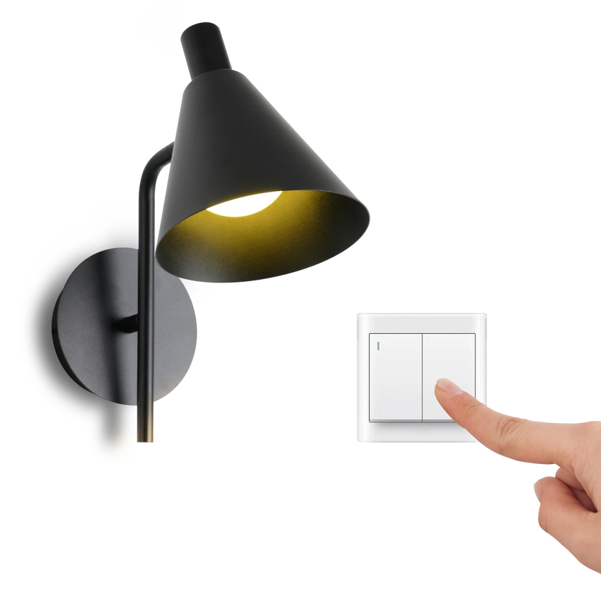 Brilagi - Lampe murale LUCERA LED/3W/230V noir