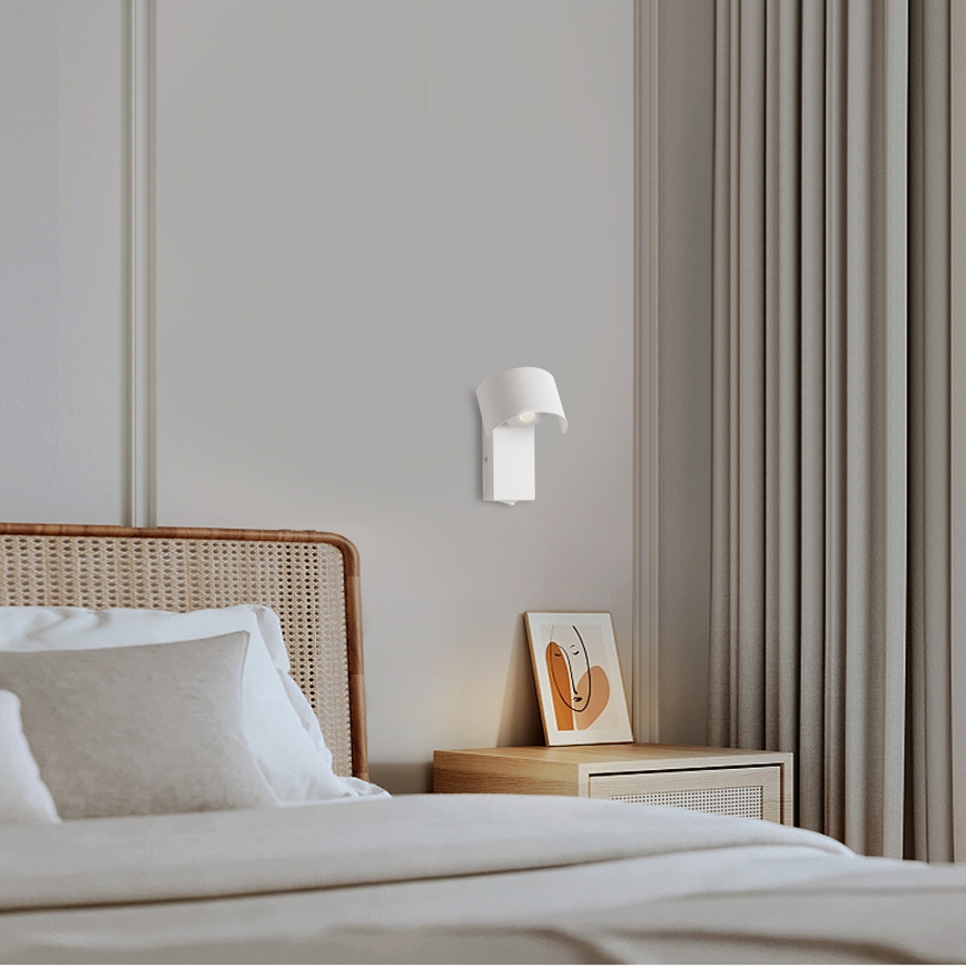 Brilagi - Lampe murale VASTO LED/3W/230V blanc