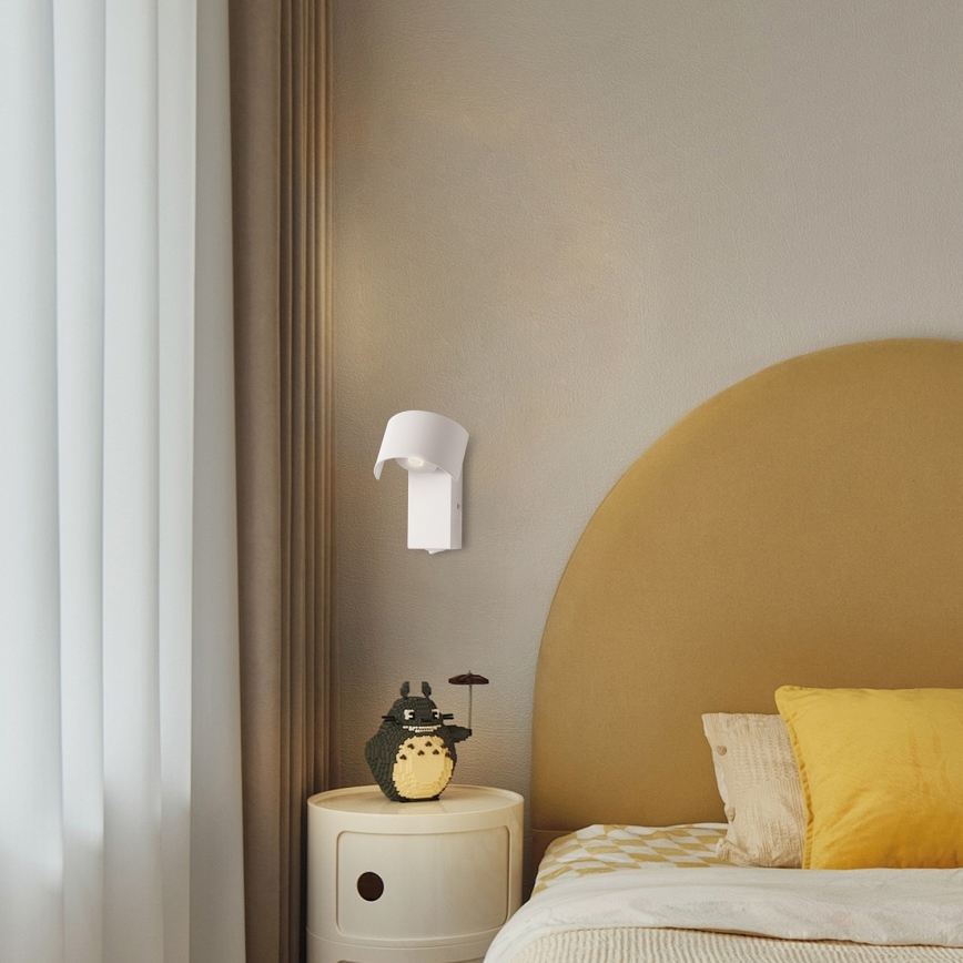 Brilagi - Lampe murale VASTO LED/3W/230V blanc