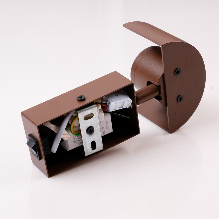 Brilagi - Lampe murale VASTO LED/3W/230V marron