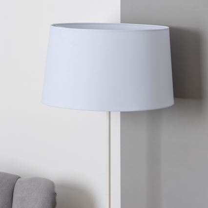 Brilagi - lampe sur pied LED CERIA 1xE27/40W/230V Ø 45 cm blanche