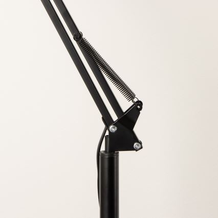 Brilagi - Lampe sur pied orientable TASKER 1xE27/60W/230V 184 cm noire