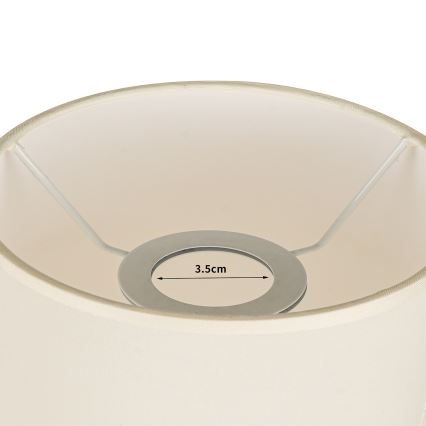 Brilagi - Lampenkap voor tafellamp TABLON E27 Ø 14 cm crème