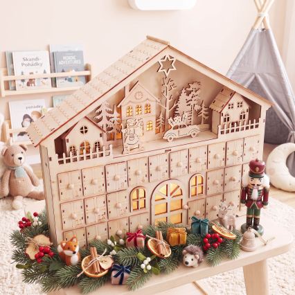 BRILAGI - LED Adventskalender LED/2xAA