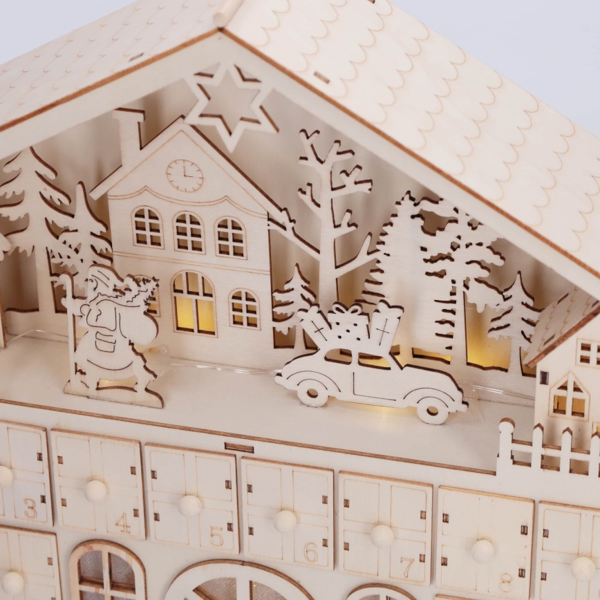 BRILAGI - LED Adventskalender LED/2xAA