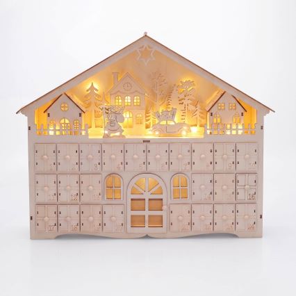 BRILAGI - LED Adventskalender LED/2xAA