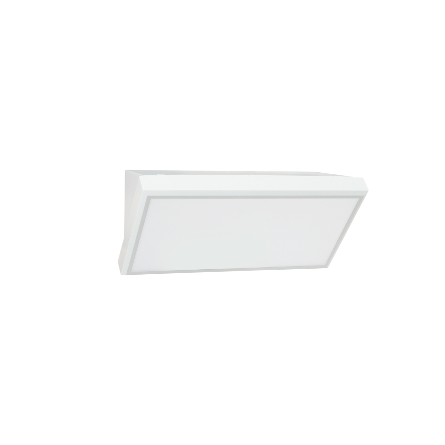 Brilagi - Applique murale LED d'extérieur avec détecteur TRIANGLE LED/20W/230V blanche IP65
