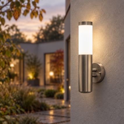 BRILAGI - Applique murale d'extérieur LED dimmable ELIA 1xE27/6W/230V 2700-6500K IP44 Wi-Fi chrome mat