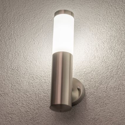 BRILAGI - Applique murale d'extérieur LED dimmable ELIA 1xE27/6W/230V 2700-6500K IP44 Wi-Fi chrome mat