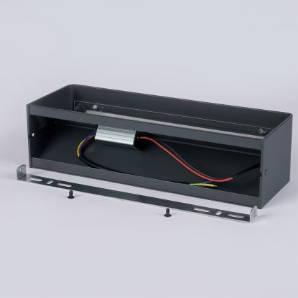 Brilagi - Applique murale extérieure DONNANI LED/12W/230V 30 cm anthracite IP44
