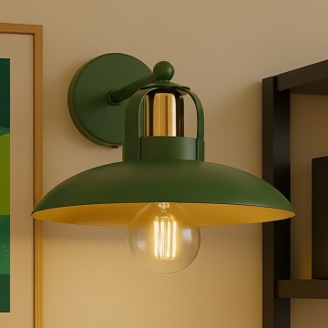 Brilagi - LED Applique murale FLAMENGO 1xE27/60W/230V vert