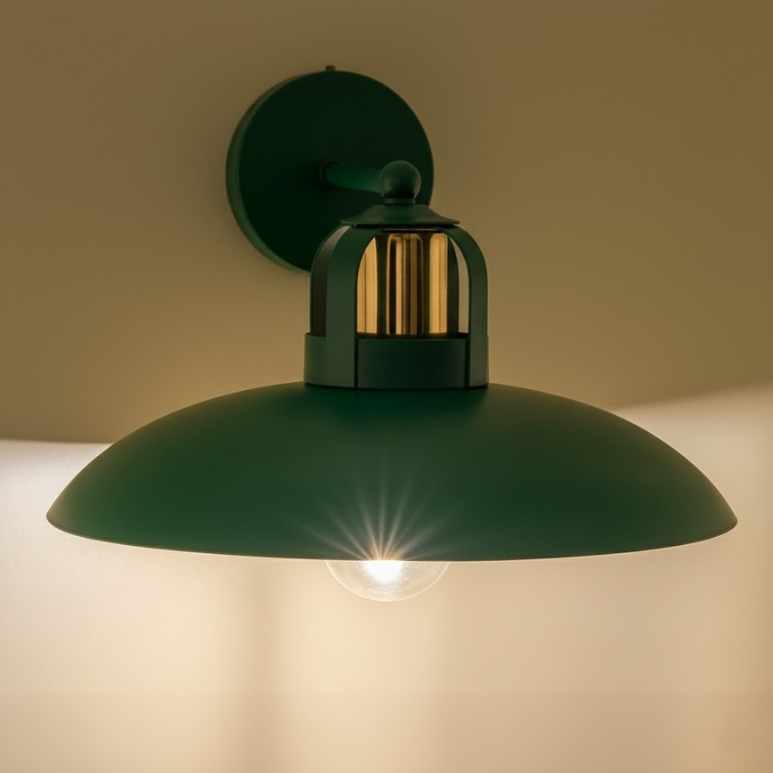 Brilagi - LED Applique murale FLAMENGO 1xE27/60W/230V vert