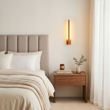 BRILAGI - LED Applique murale GARDALINE LED/90W/230V 60 cm chêne