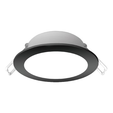 Brilagi - LED badkamer inbouwspot LED/9W/230V 3000K zwart IP65