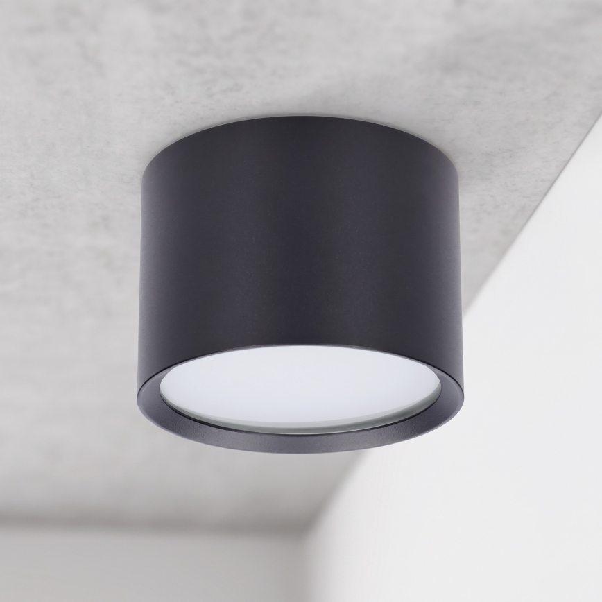 BRILAGI - LED badkamerspot SMOOTH 1xGX53/15W/230V 60x82 mm zwart IP54