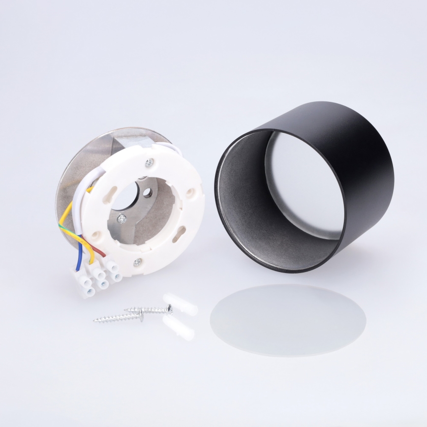 BRILAGI - LED badkamerspot SMOOTH 1xGX53/15W/230V 60x82 mm zwart IP54
