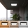 Brilagi - LED Badkamer plafondlamp FRAME LED/24W/230V 30x30 cm 3000/4000/6000K IP44 zwart