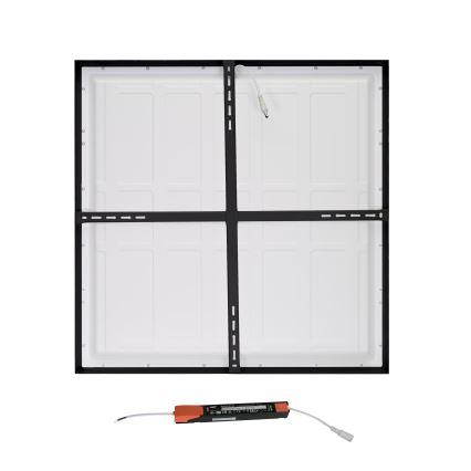 Brilagi - LED Badkamer plafondlamp FRAME LED/40W/230V 60x60 cm IP44 zwart