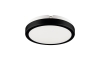 Brilagi - LED Badkamer plafondlamp PERA LED/12W/230V diameter 18 cm IP65 zwart