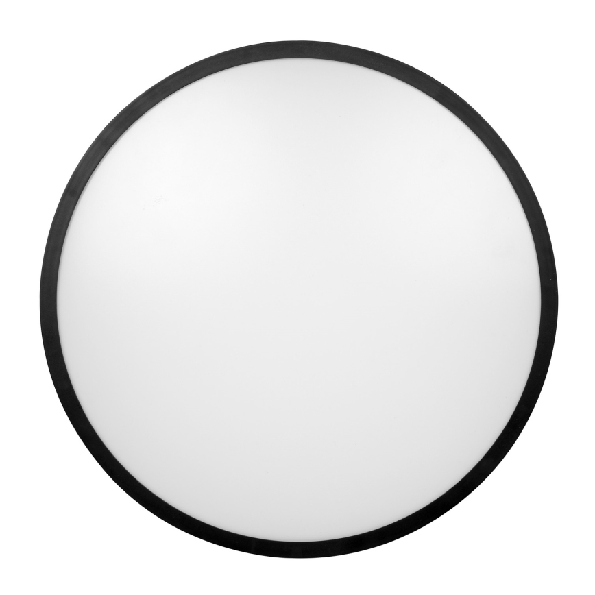 Brilagi - LED-plafondlamp voor badkamer ZENNA LED/18W/230V Ø 29,5 cm IP44 zwart