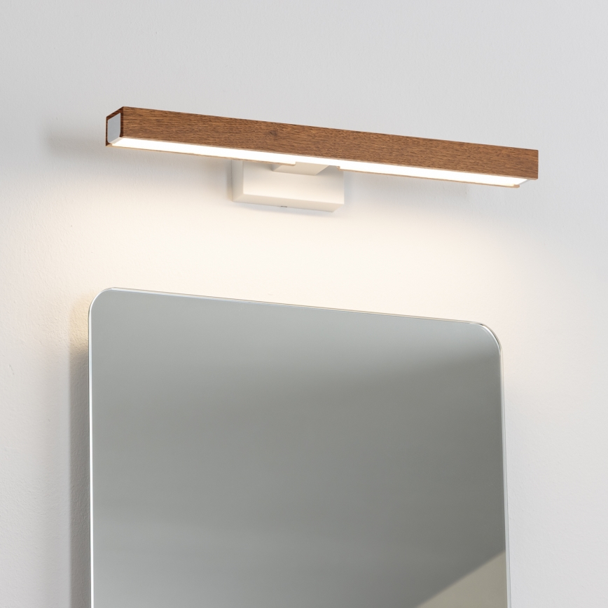 Brilagi - LED Badkamer spiegelverlichting WOODY MIRROR LED/8W/230V 40 cm IP44 eiken kers/wit