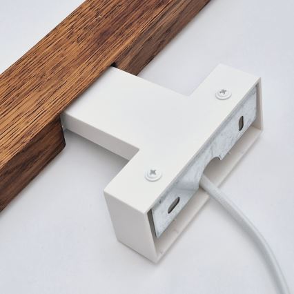 Brilagi - LED Badkamer spiegelverlichting WOODY MIRROR LED/8W/230V 40 cm IP44 eiken kers/wit