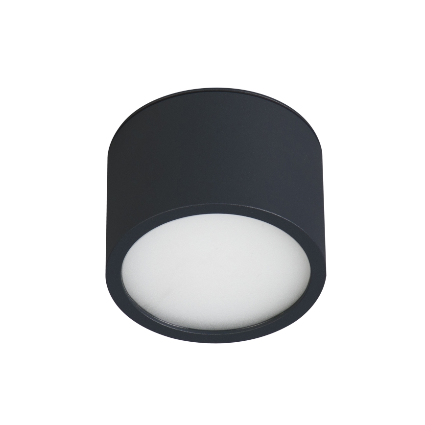 Brilagi - LED Badkamer-spot SMOOTH 1xGX53/15W/230V zwart IP65