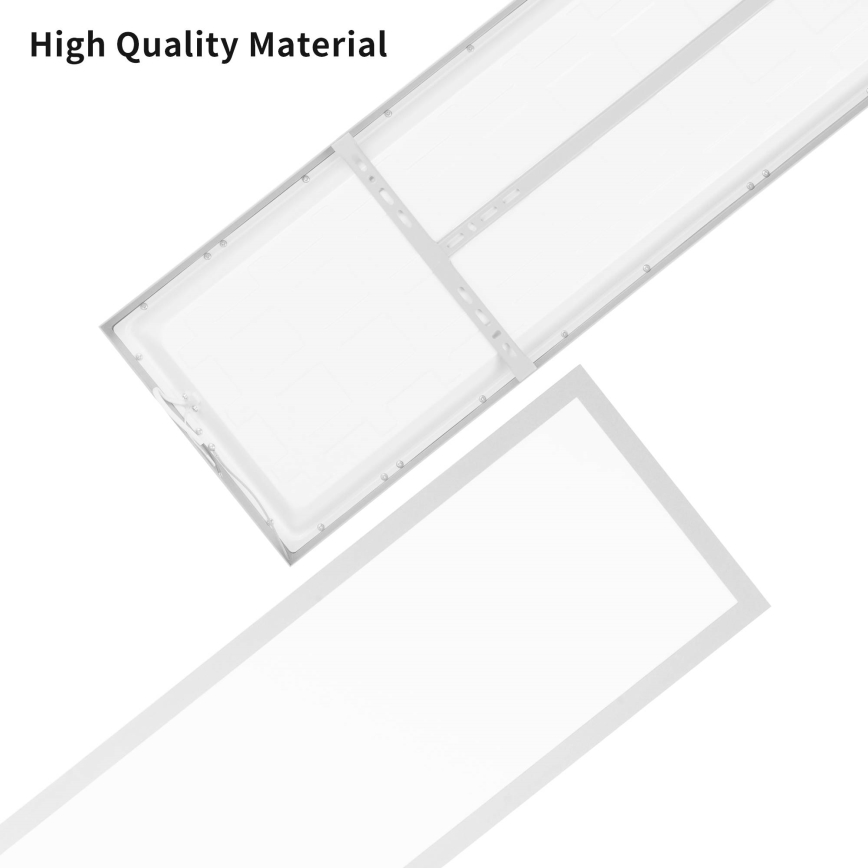 Brilagi - FRAME LED plafondlamp voor badkamer 50W/230V 3000/4000/6000K 120x30 cm IP44 zilverkleurig