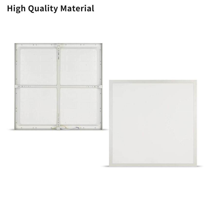 Brilagi - LED plafondlamp voor badkamer FRAME LED/50W/230V 3000/4000/6000K 60x60 cm IP44 zilver