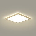 Brilagi - LED-badkamerarmatuur ULTRA SLIM LED/24W/230V 42x42 cm goudkleurig IP54