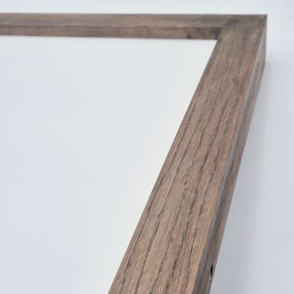 Brilagi - LED plafondlamp voor badkamer WOODY FRAME LED/40W/230V 60x60 cm IP44 eiken/walnoot