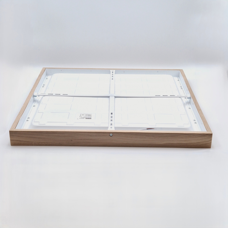 Brilagi - LED plafondlamp voor badkamer WOODY FRAME LED/40W/230V 60x60 cm IP44 eiken