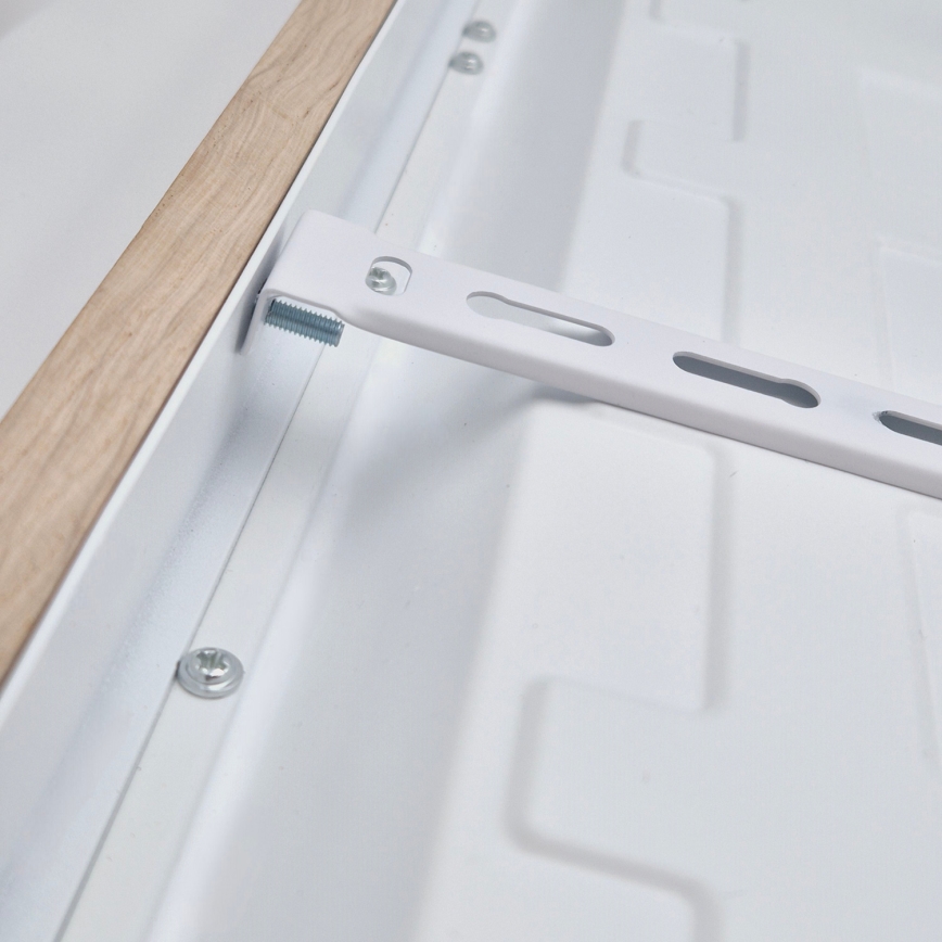 Brilagi - LED plafondlamp voor badkamer WOODY FRAME LED/40W/230V 60x60 cm IP44 eiken