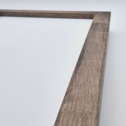 Brilagi - LED-plafondlamp voor de badkamer WOODY FRAME LED/50W/230V 120x30 cm IP44 eiken/noten