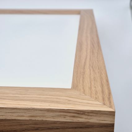 Brilagi - LED-plafonnière voor badkamer WOODY FRAME LED/50W/230V 60x60 cm IP44 eiken