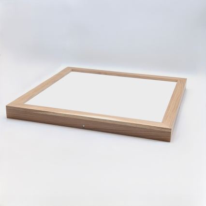 Brilagi - LED-plafonnière voor badkamer WOODY FRAME LED/50W/230V 60x60 cm IP44 eiken