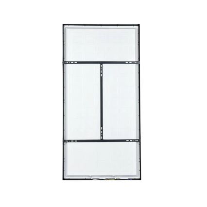Brilagi - LED plafondlamp voor badkamer FRAME LED/96W/230V 120x60 cm 3000/4000/6000K IP44 zwart