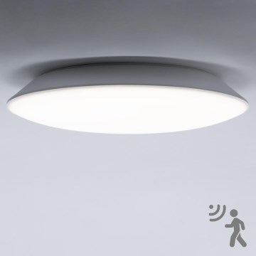 Brilagi - LED badkamerplafondlamp met sensor VESTAS LED/12W/230V pr. 23 cm3000K IP54