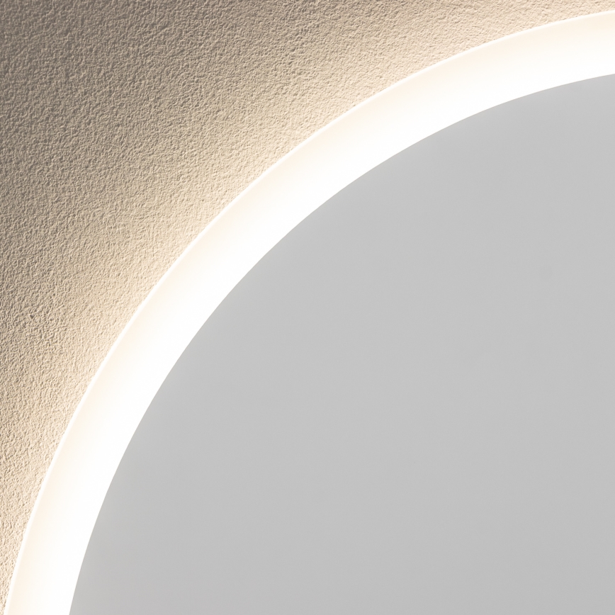 Brilagi - LED-badkamerspiegel CUNEO LED/19W/230V Ø 60 cm IP44 CRI 90 dimbaar + CCT