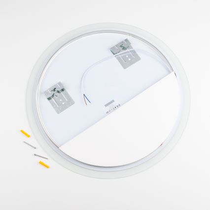 Brilagi - LED-badkamerspiegel CUNEO LED/19W/230V Ø 60 cm IP44 CRI 90 dimbaar + CCT