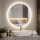 Brilagi - LED-badkamerspiegel CUNEO LED/25W/230V Ø 80 cm IP44 CRI 90 dimbaar + CCT