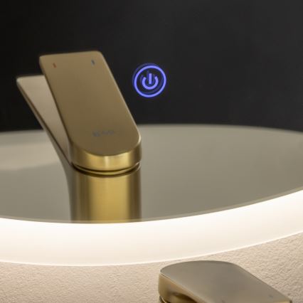 Brilagi - LED-badkamerspiegel CUNEO LED/25W/230V Ø 80 cm IP44 CRI 90 dimbaar + CCT