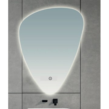 Brilagi - LED-badkamerspiegel GOCCIA LED/19W/230V 67x50 cm IP44 CRI 90 dimbaar + CCT