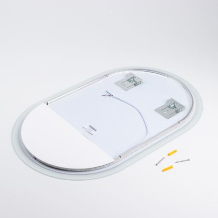 Brilagi - LED-badkamerspiegel LECCO LED/25W/230V 50x80 cm IP44 CRI 90 dimbaar + CCT