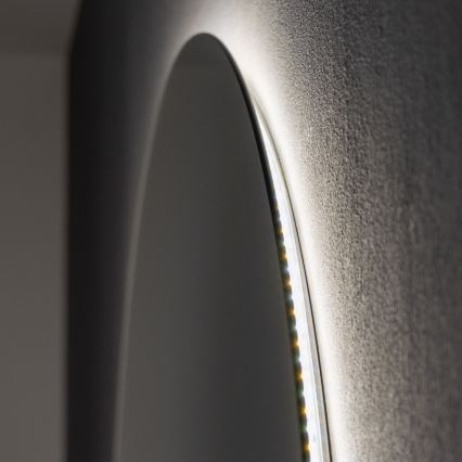 Brilagi - LED-badkamerspiegel LUNA LED/26W/230V Ø 80 cm IP44 CRI 90 dimbaar + CCT