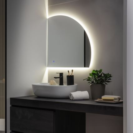 Brilagi - LED-badkamerspiegel QUARTIERE LED/18W/230V 50x55 cm IP44 CRI 90 dimbaar + CCT