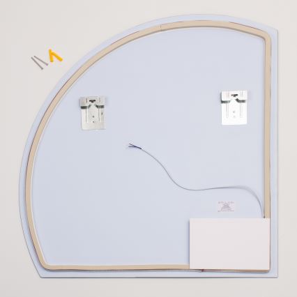 Brilagi - LED-badkamerspiegel QUARTIERE LED/25W/230V 70x75 cm IP44 CRI 90 dimbaar + CCT
