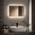 Brilagi - LED-badkamerspiegel SUELLO LED/20W/230V 40x60 cm zwart IP44 CRI 90 dimbaar + CCT