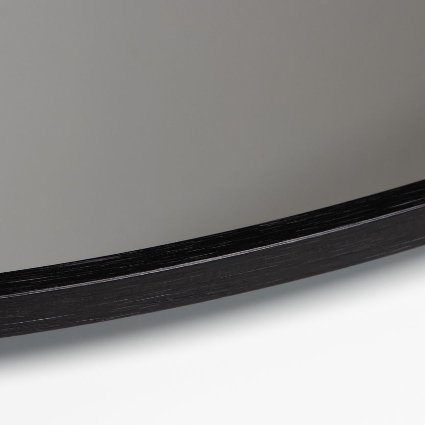 Brilagi - LED-badkamerspiegel VENA BLACK LED/19W/230V Ø 60 cm IP44 CRI 90 dimbaar + CCT