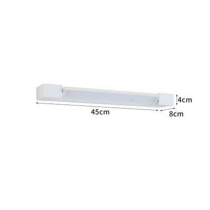 Brilagi - LED-spiegelverlichting voor de badkamer AQUA LINE LED/12W/230V 45 cm IP44 wit